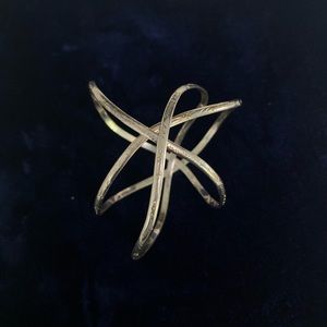 Sterling Silver Set of 3 Intertwisted Bangles